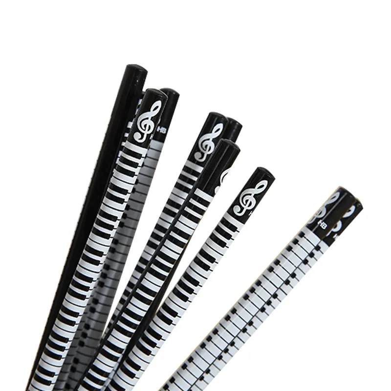 Music Themed Pencil - Assorted Designs (Single Pencil)