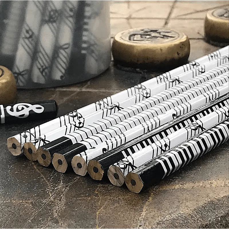 Music Themed Pencil - Assorted Designs (Single Pencil)