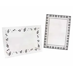 Music Themed Photo Frame - Keyboard and Music Notes