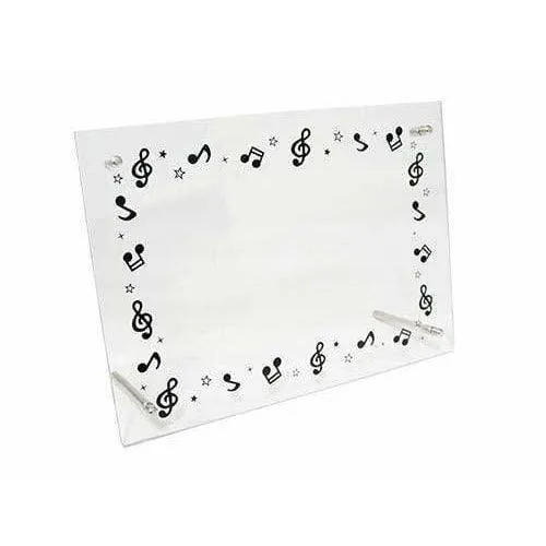 Music Themed Photo Frame - Keyboard and Music Notes