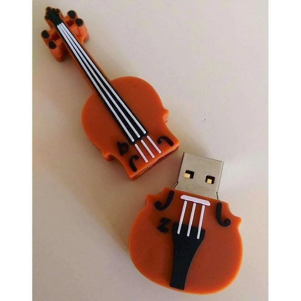Music Themed USB Memory Stick 64Gb - Violin
