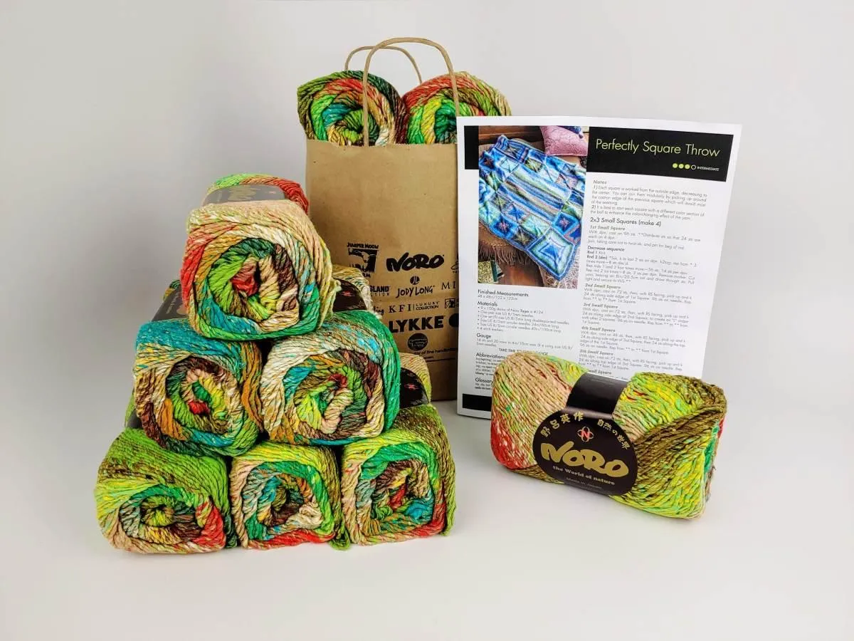 Perfectly Square Throw - Blanket Kit