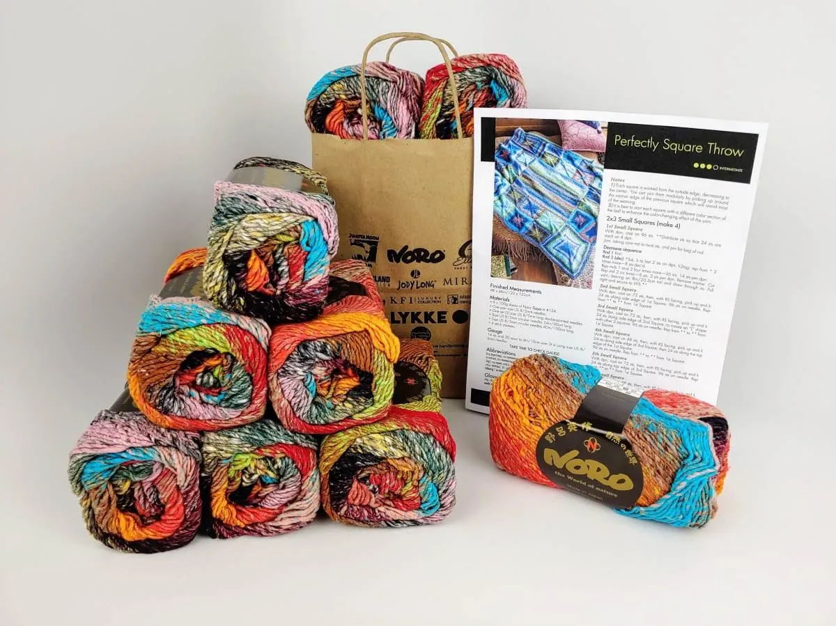 Perfectly Square Throw - Blanket Kit
