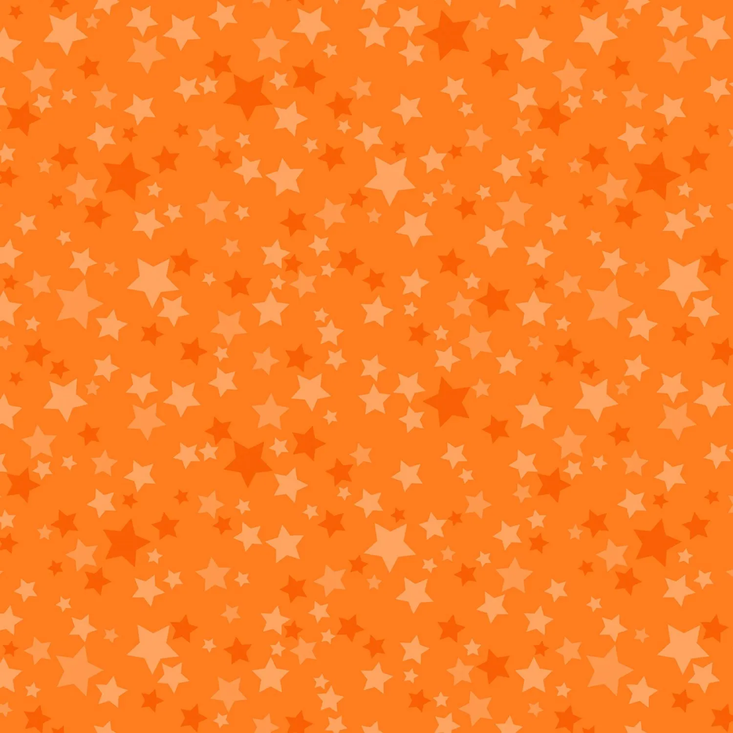 Playtime Flannel - Stars - Orange - MASF10692-O