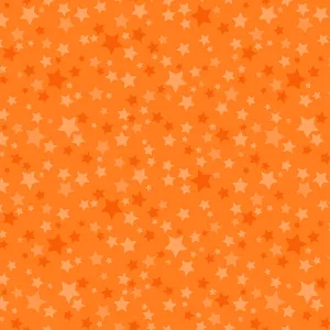 Playtime Flannel - Stars - Orange - MASF10692-O