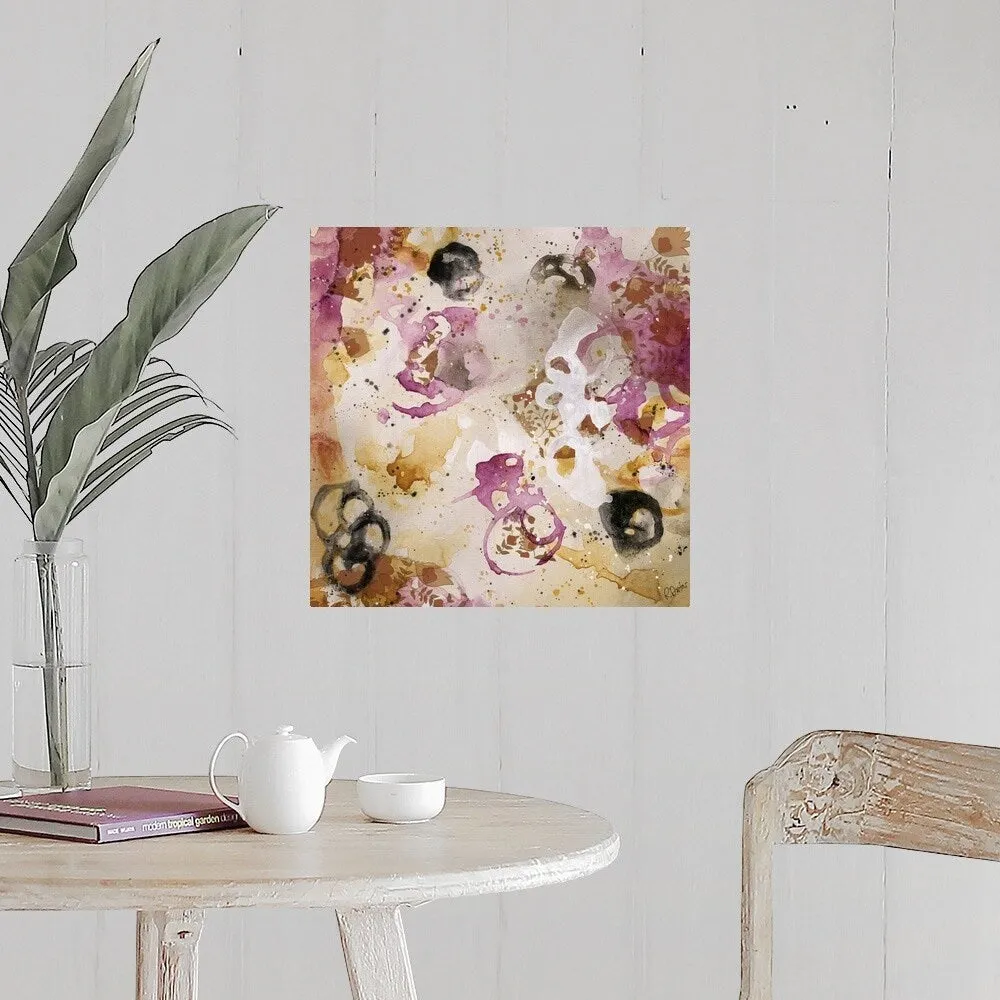 "Convivial Dance IV" Poster Print - Multi