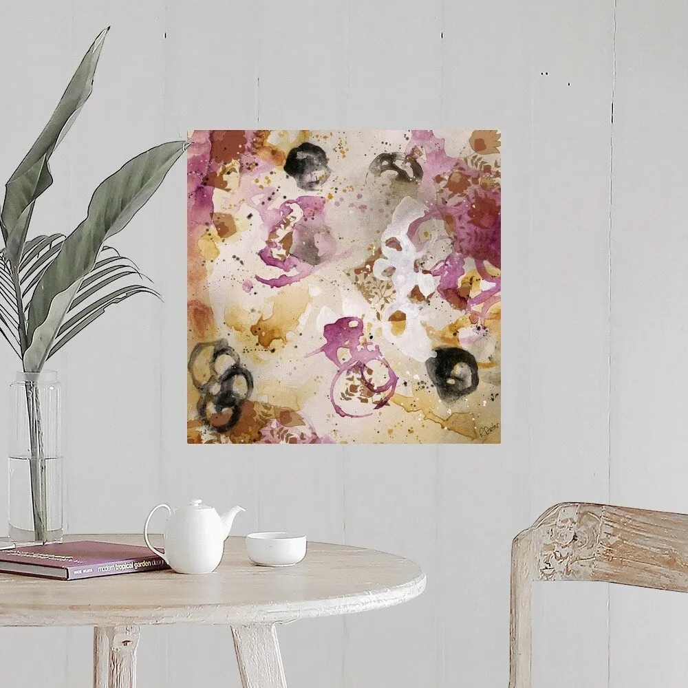 "Convivial Dance IV" Poster Print - Multi