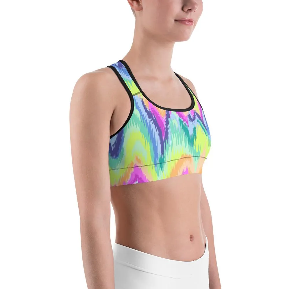 Rave Sound Wave Sports Bra