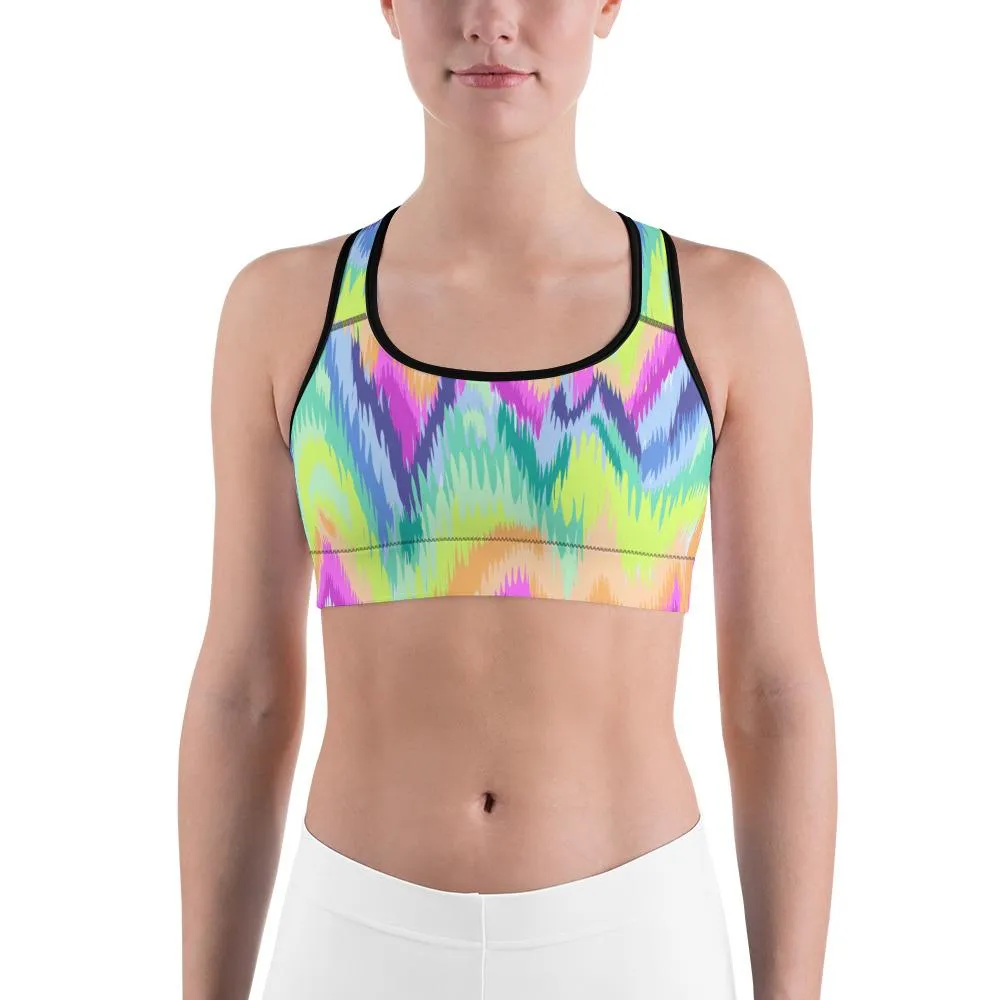 Rave Sound Wave Sports Bra