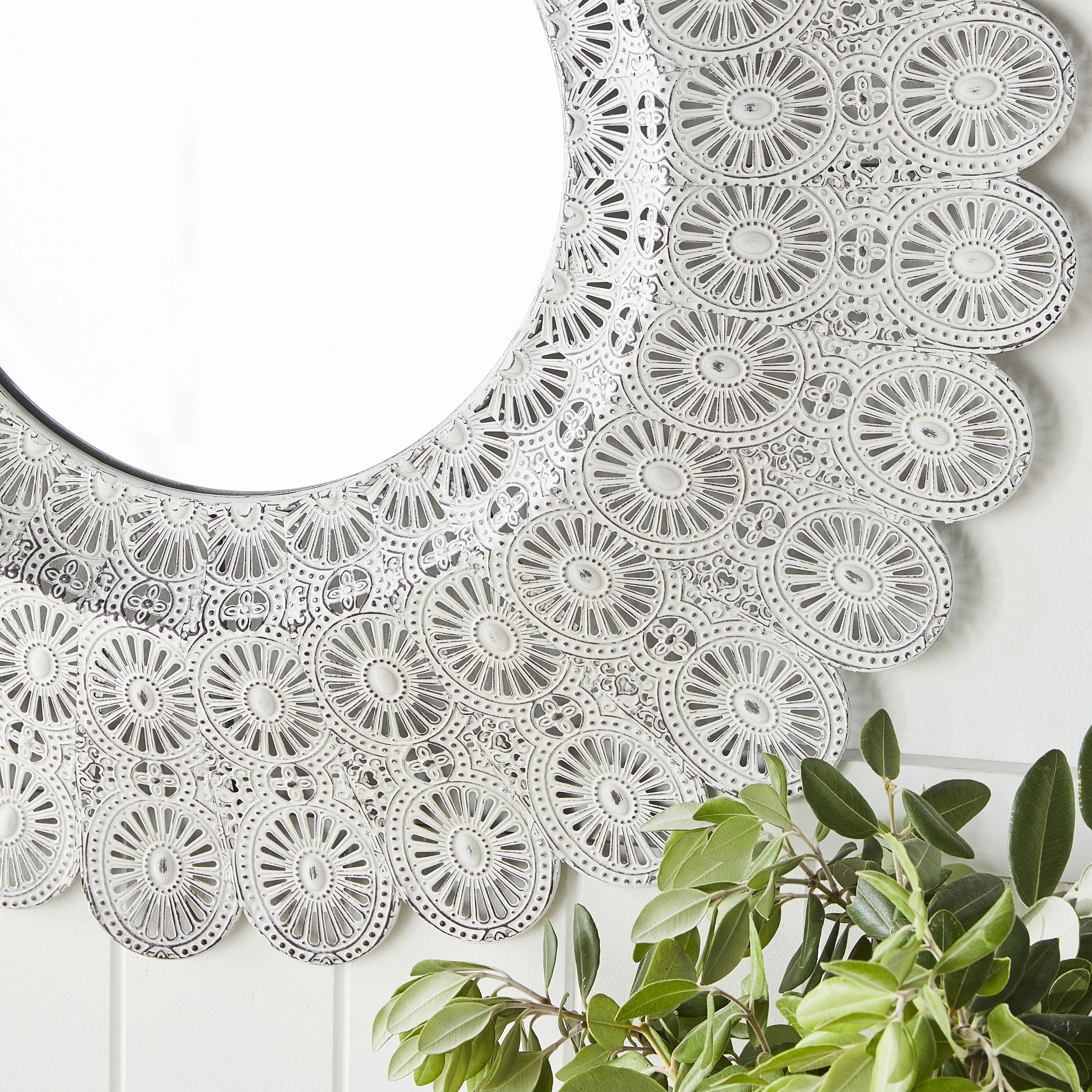 Roja Round Mirror 69x5x7.5x69.5cm