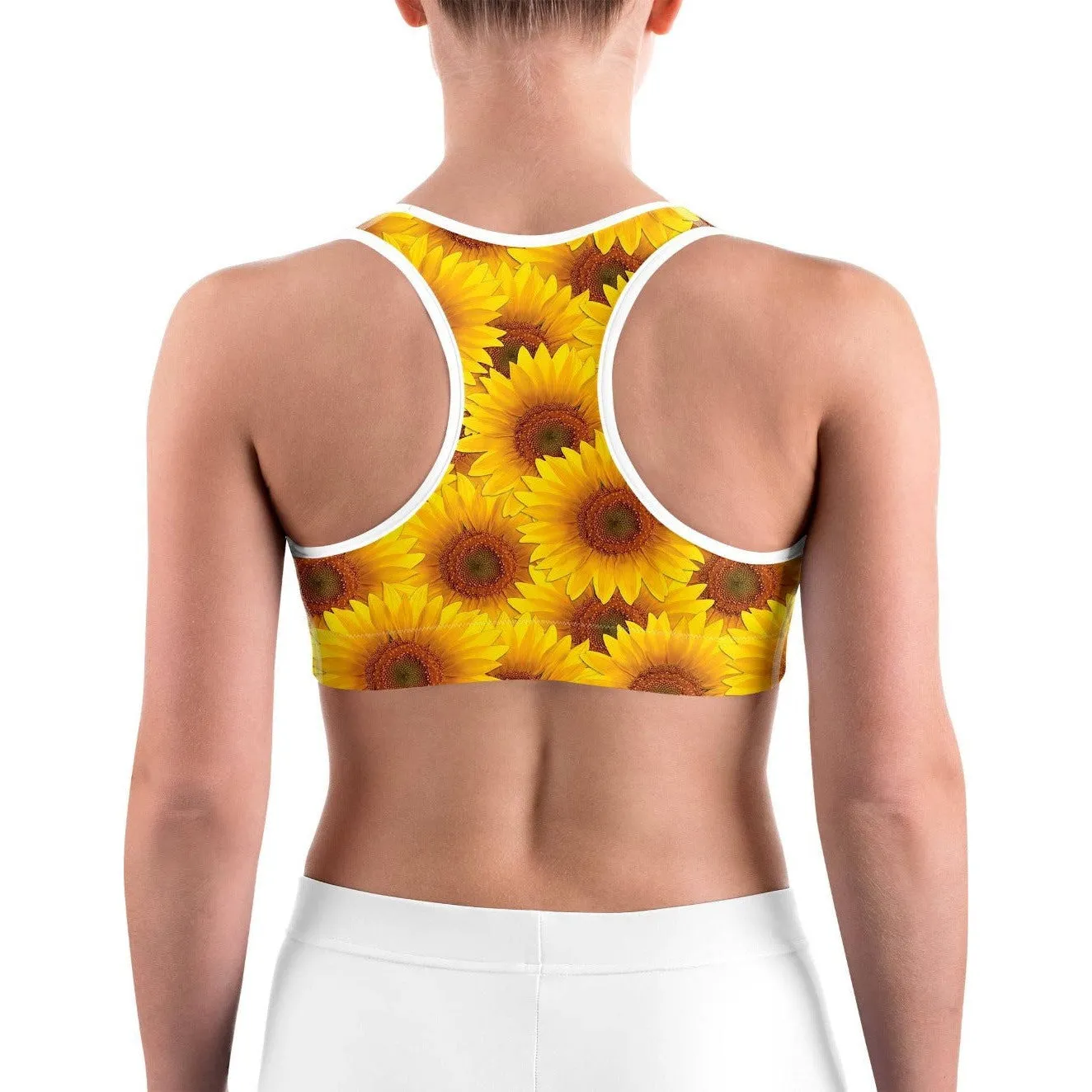 Sunflower Sports Bra