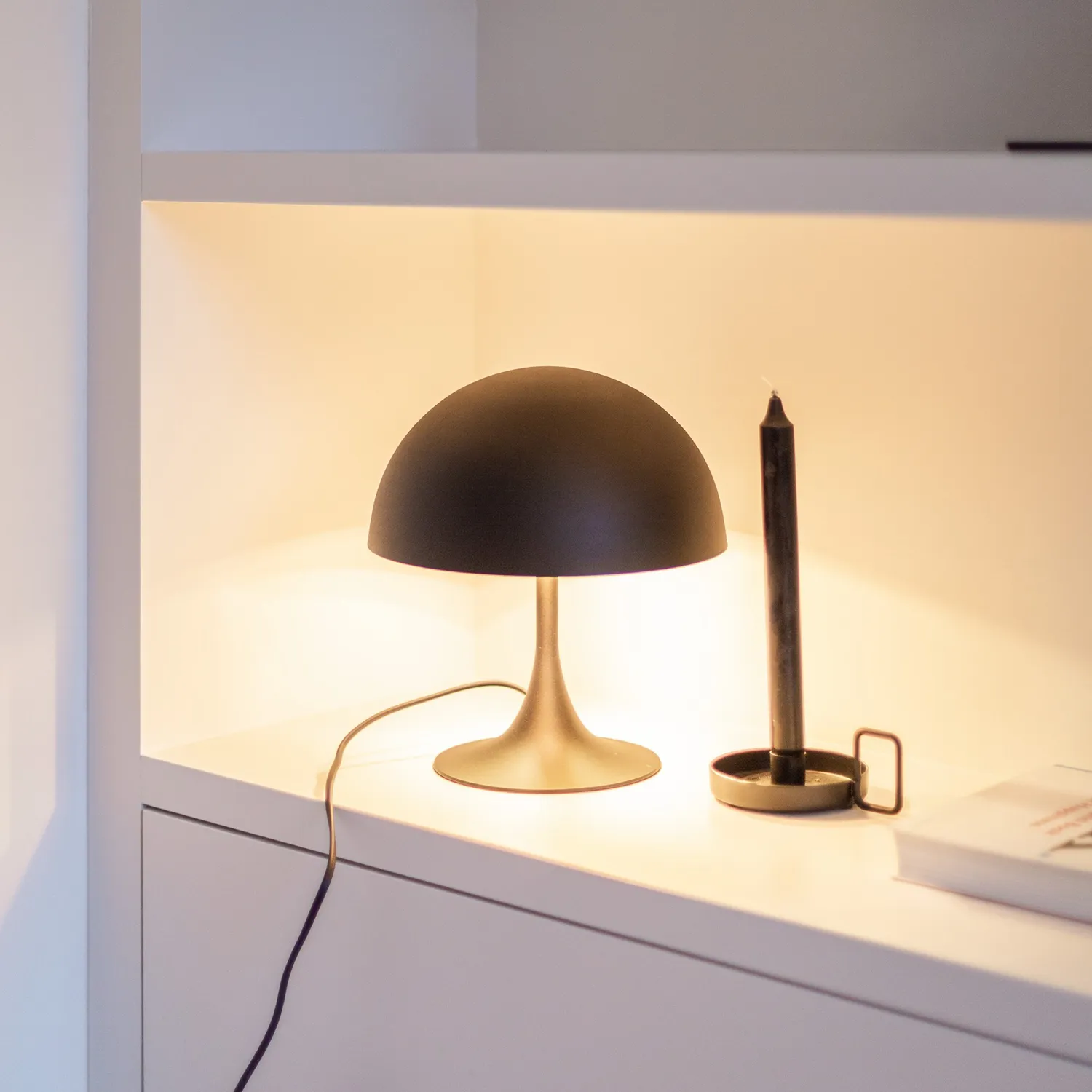 Table lamp Braga | black