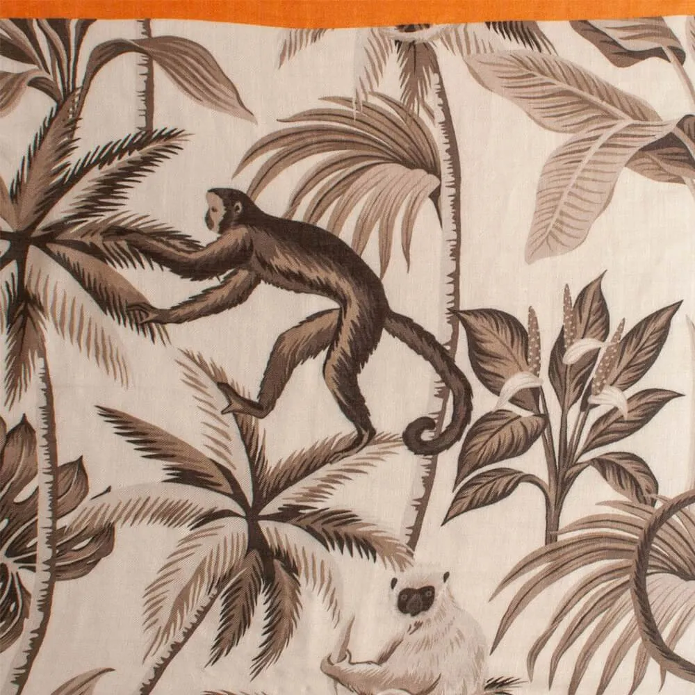 The Safari Set - Monkey Business Cashmere and Silk Wrap