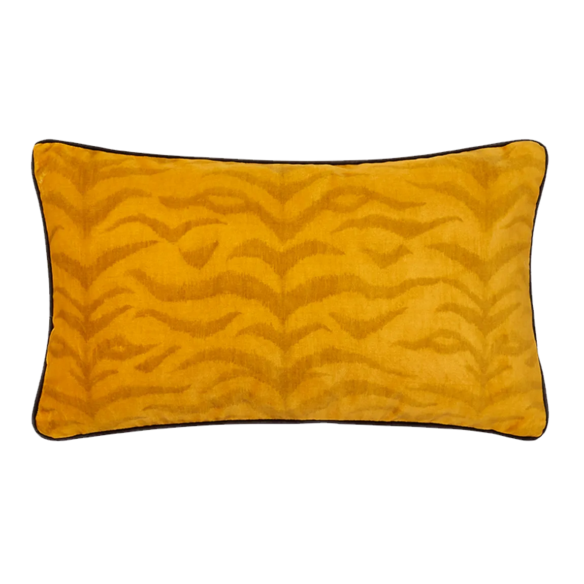 Tigerstripe Luxury Velvet Bolster Cushion