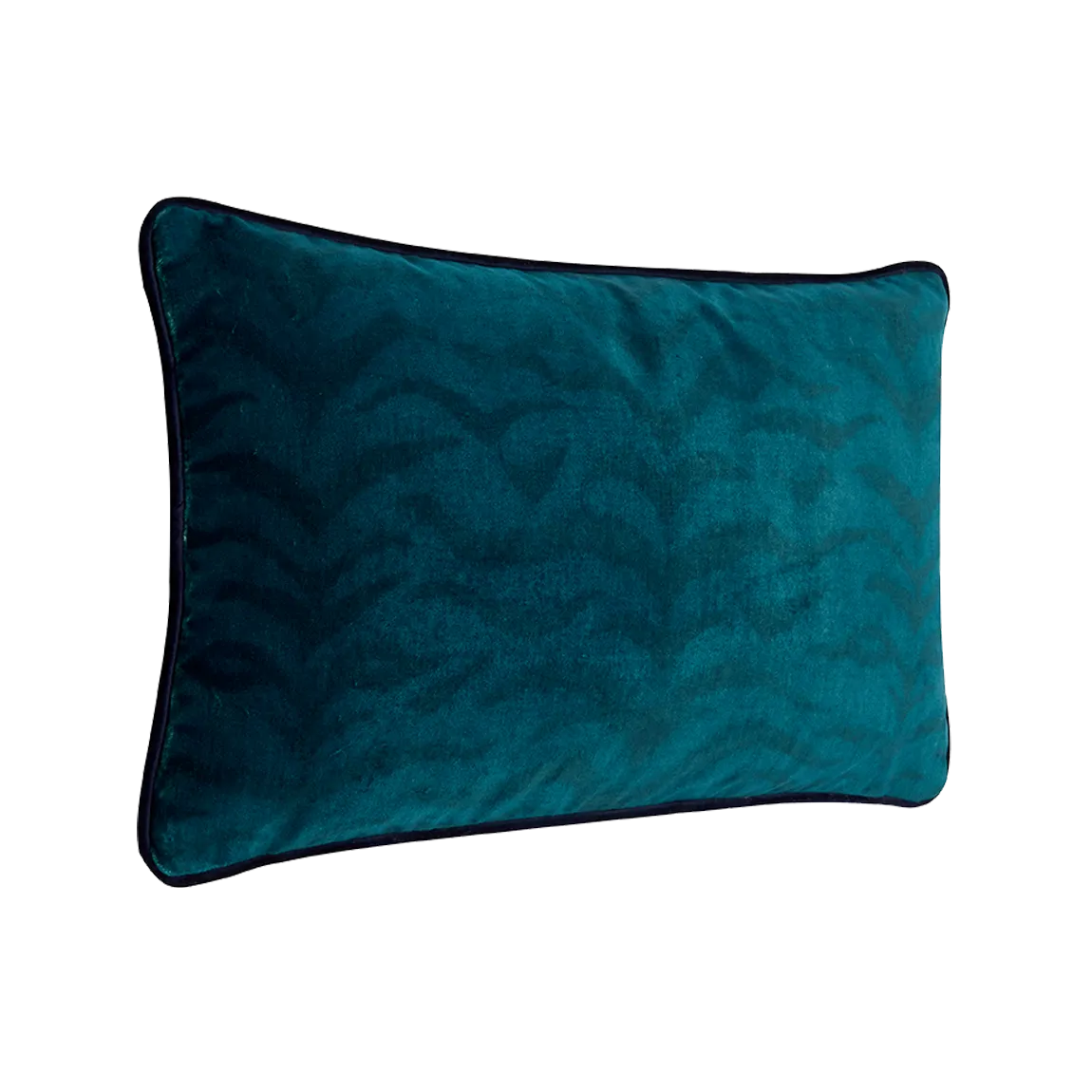 Tigerstripe Luxury Velvet Bolster Cushion