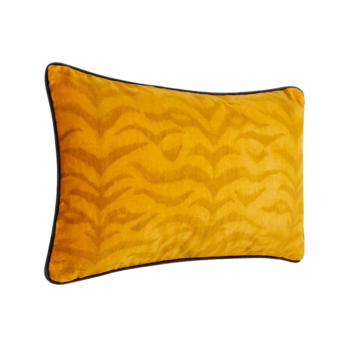 Tigerstripe Luxury Velvet Bolster Cushion