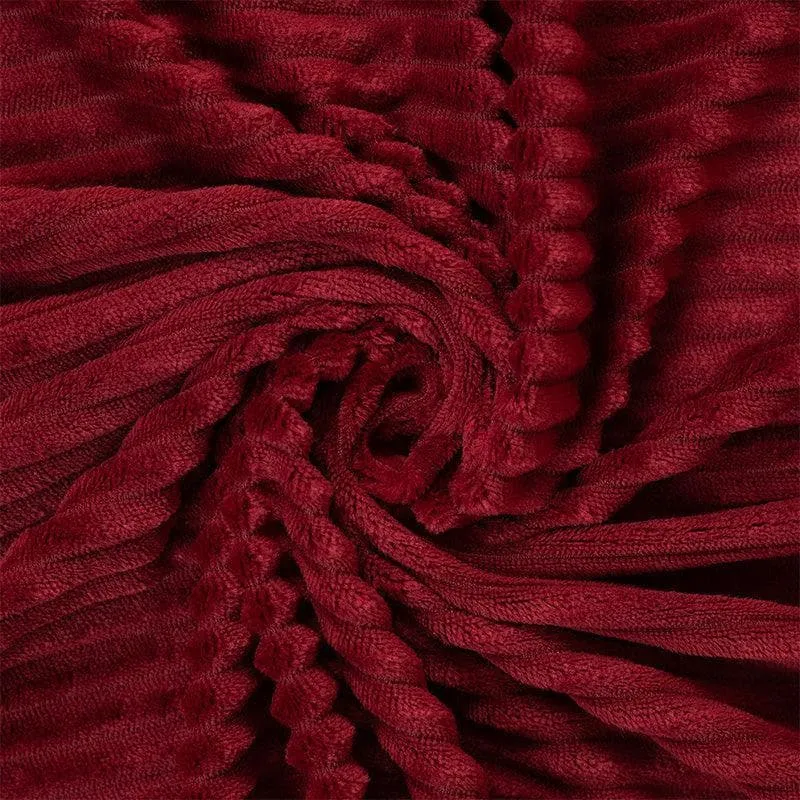 Warm Cosy Bedsheets - Maroon