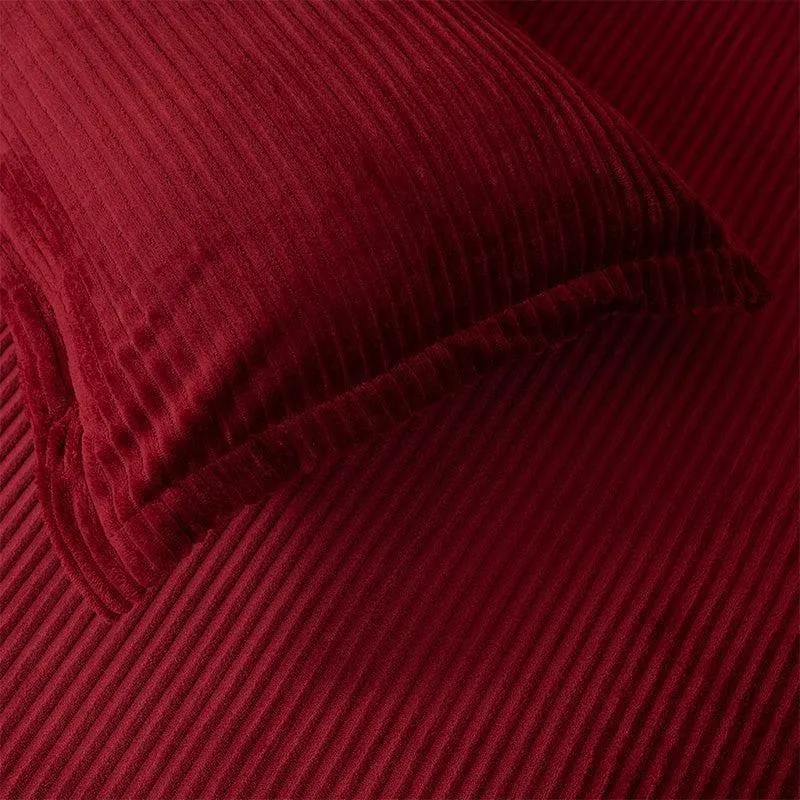 Warm Cosy Bedsheets - Maroon