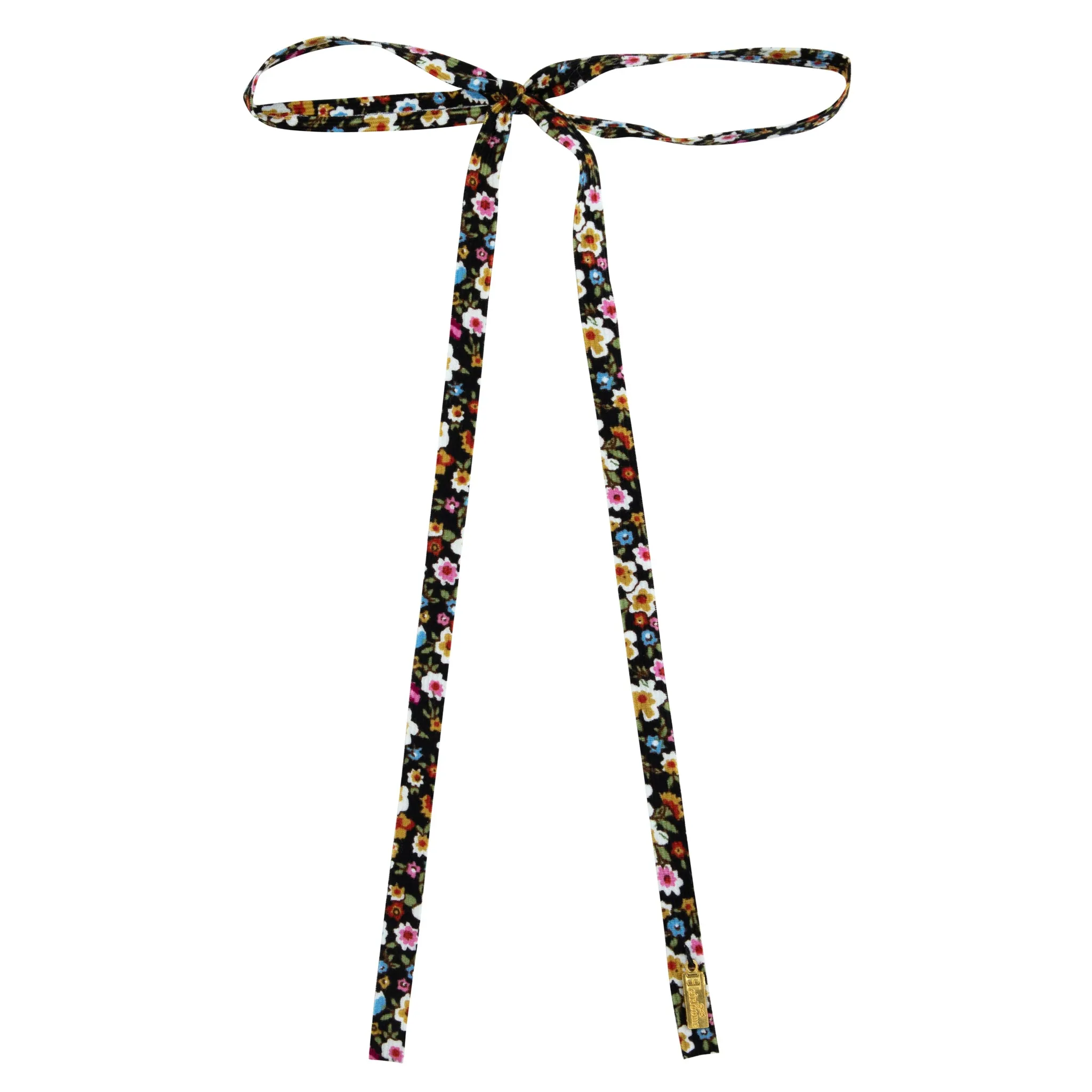 WINTER FLORAL THIN LONG BOW